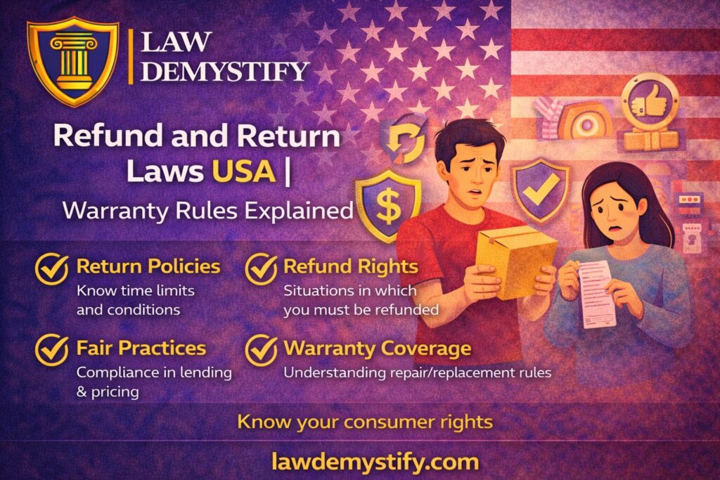 Refund and Return Laws USA