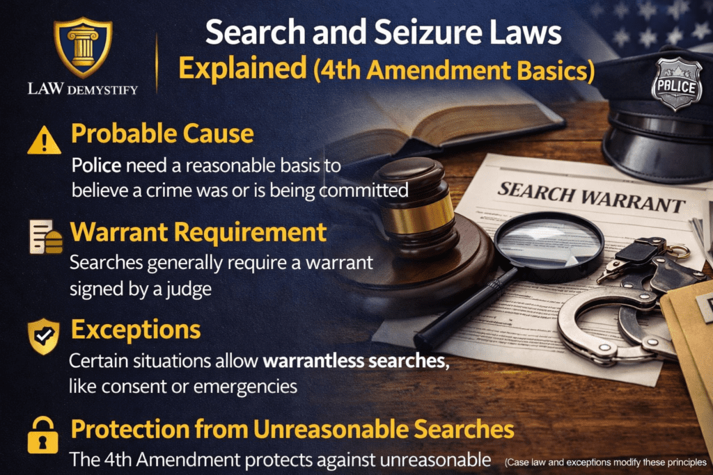 Search and Seizure Laws