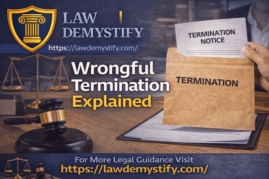 Wrongful Termination Explained