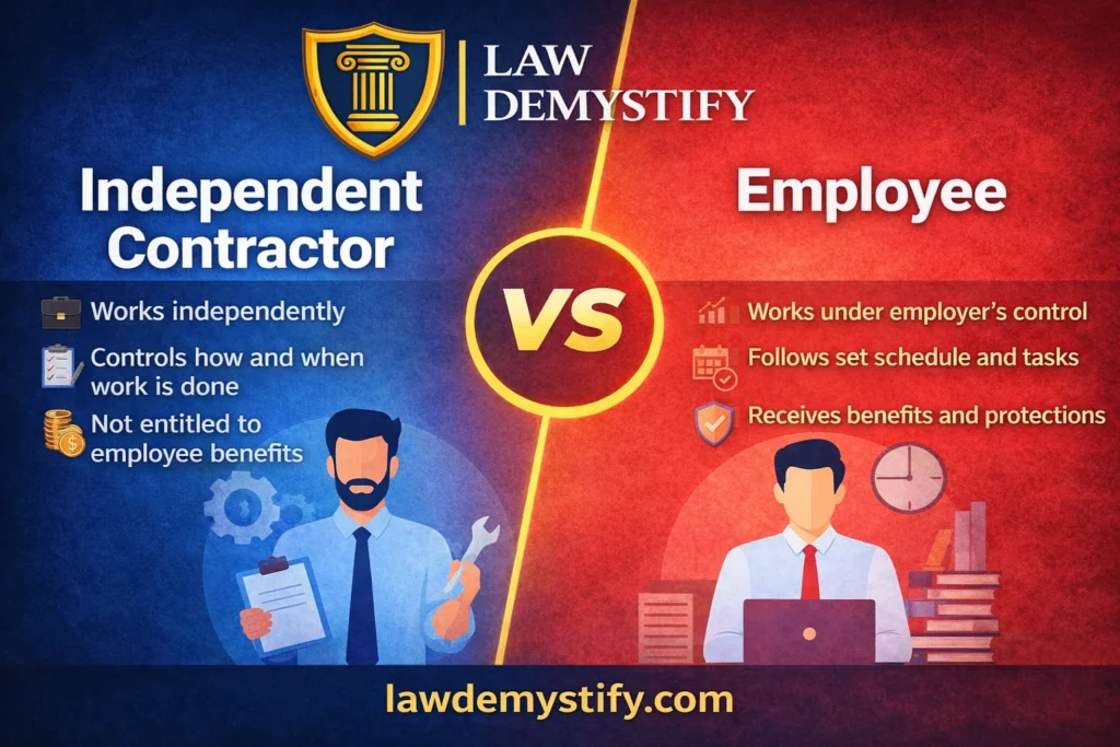 Independent Contractor vs Employee
