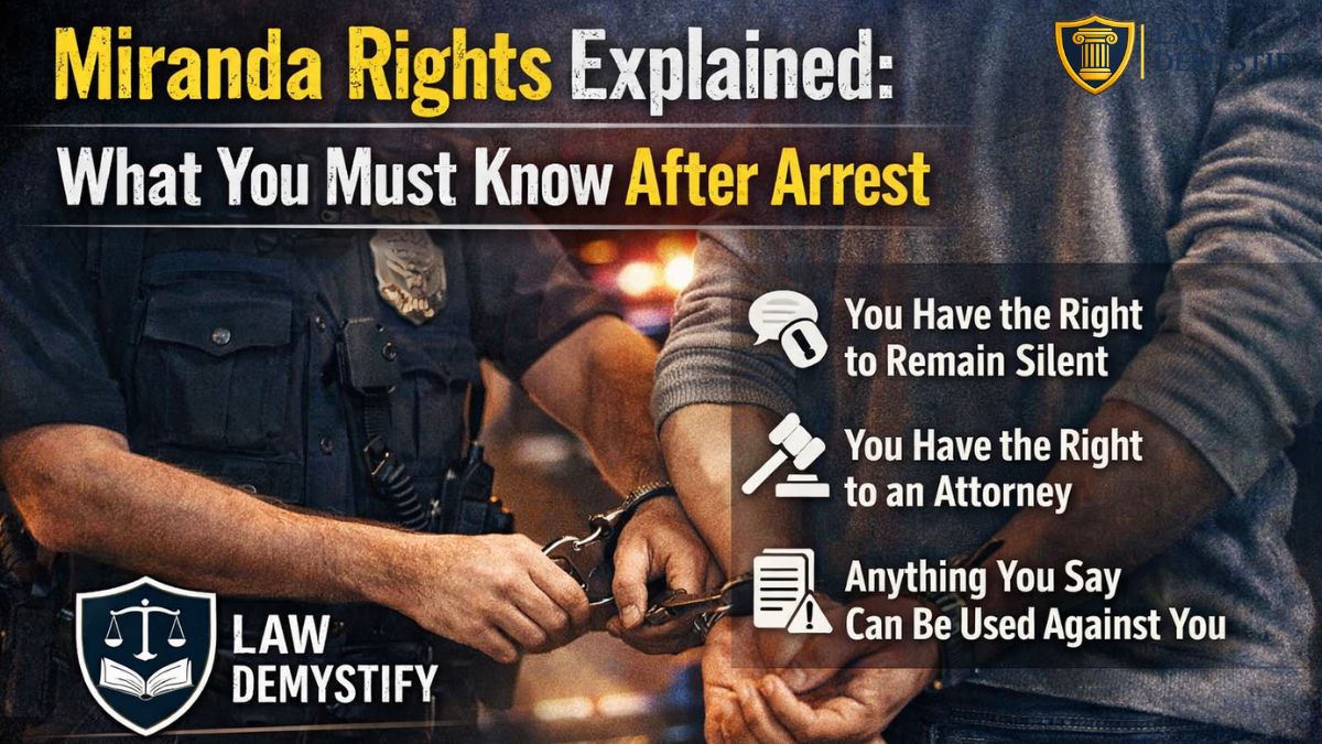 Miranda rights explained