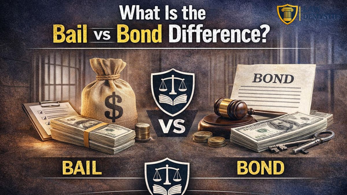 Bail vs Bond Difference