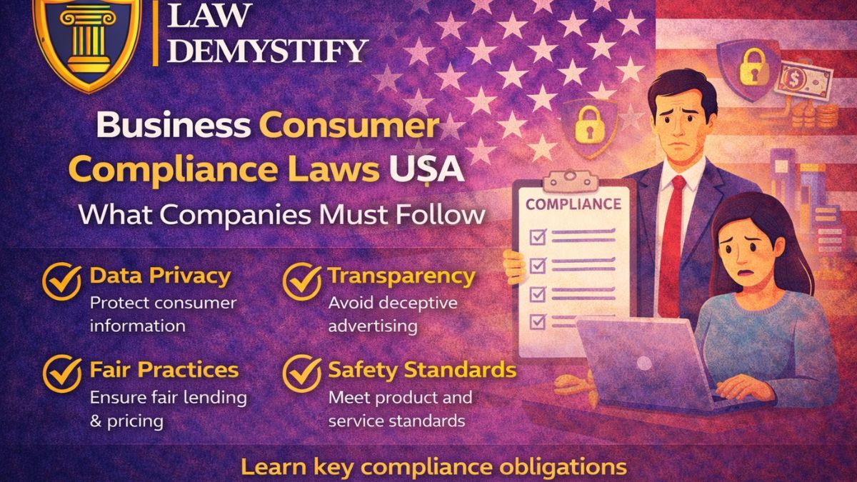 Business Consumer Compliance Laws USA