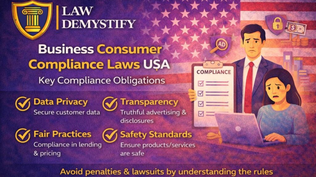 Business Consumer Compliance Laws USA
