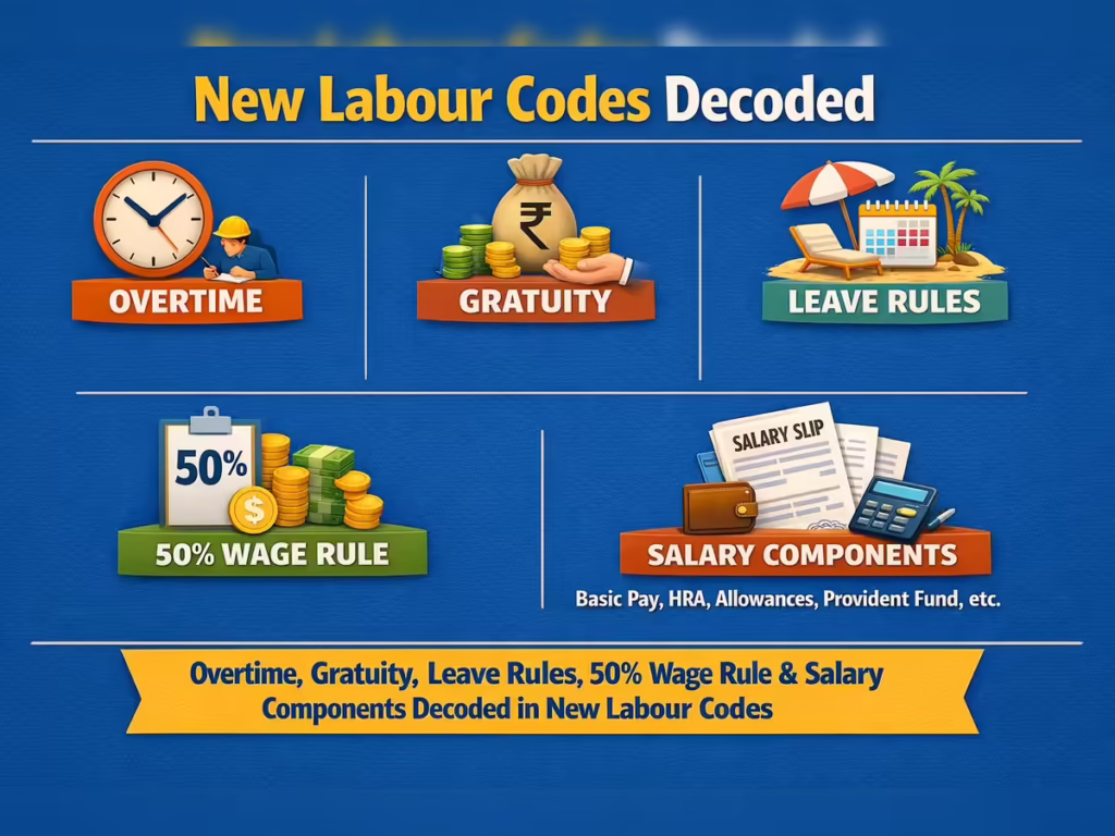 Employee reviewing wages and overtime pay rights under labor laws