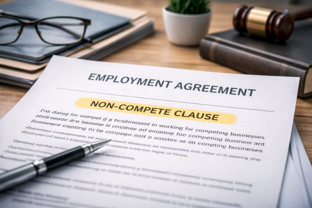 Employment non-compete legal restrictions