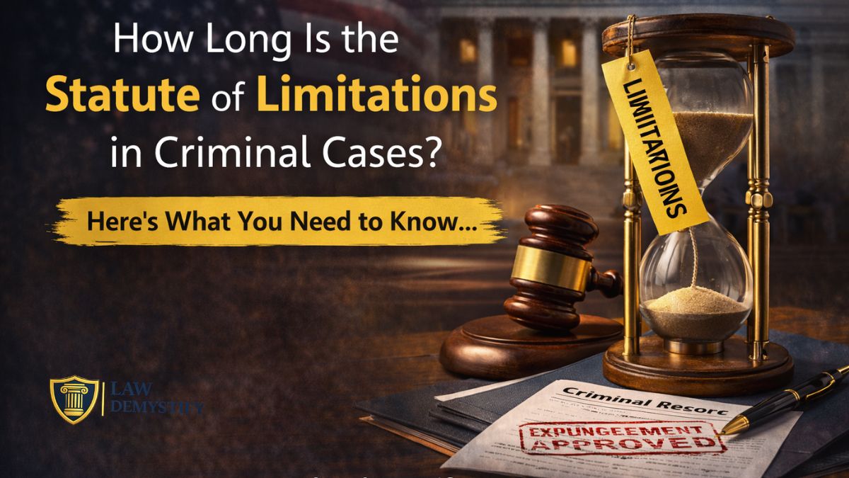 Statute of Limitations in Criminal Cases