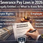 Severance Pay Laws 2026 – employee rights and severance agreement explained
