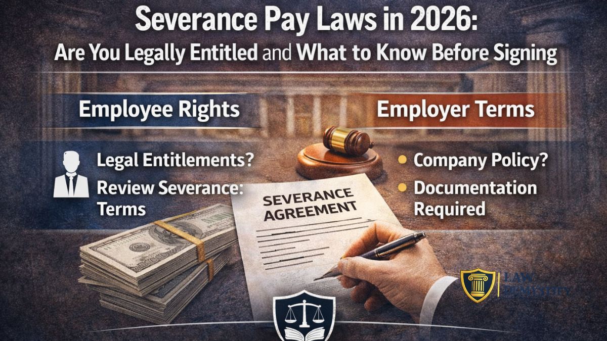 Severance Pay Laws 2026 – employee rights and severance agreement explained