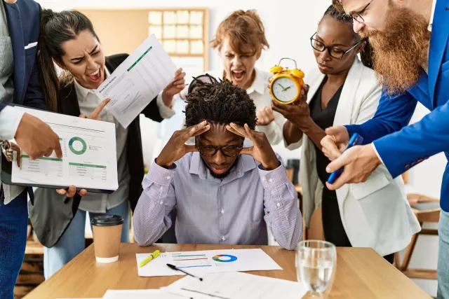 Toxic workplace causing stress and mental exhaustion among employees